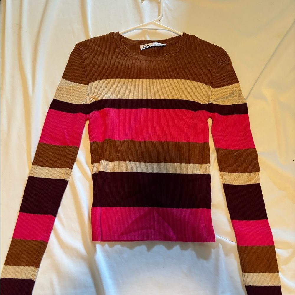 Striped Multicolor Women's Top